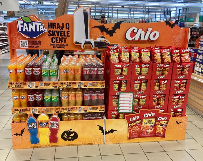 Nápoje Fanta sázejí na Halloween