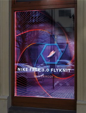 NIKE svíticí výloha/NIKE FLYKNIT